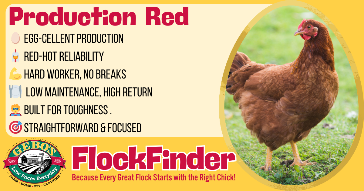 FlockFinder - Production Red - Gebo's