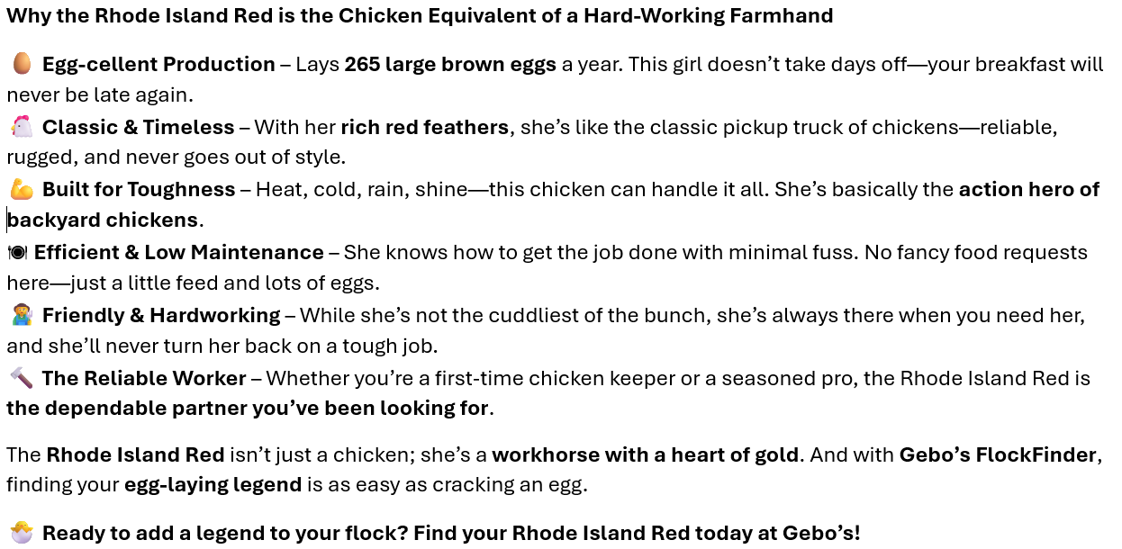 Rhode Island Red